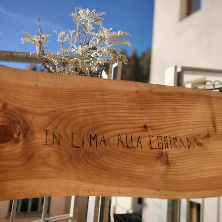 公寓 In Cima Contrada *